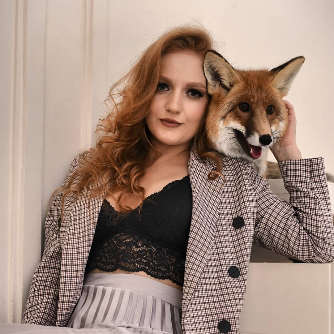 фотосессия с лисой